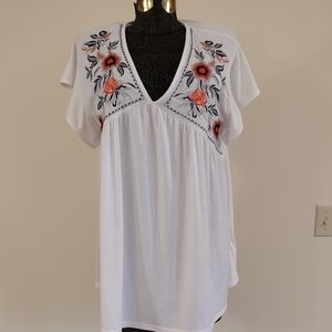Solitaire Ivory XL Blouse